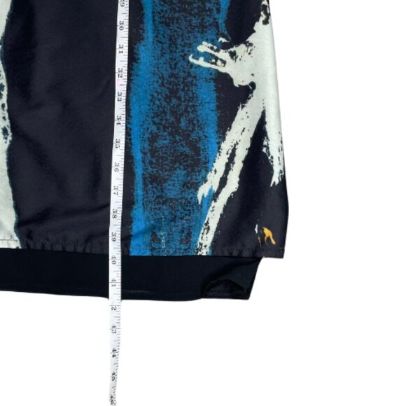 Giorgai & Johns Women's Black Abstract Flowy Midi Dress Bohemian Capsule Size XL - Picture 5 of 8